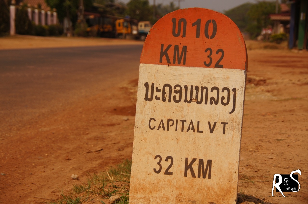 Hauptstadt Vientiane - wir sind unterwegs!