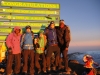 Peak reached- Uhuru Peak 5892m ü.M. (06.20 Uhr)