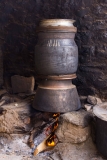 in the tibetan culture they're brewing raksi (beer) out of barley or rice