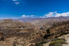 view over the middle area of Mustang