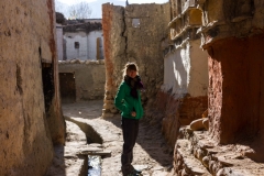 first exploring between the walls of Lo Manthang