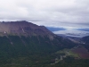 Ushuaia und die dahinter liegende Bergkette