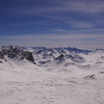 Ausblick von der Fuorcla d'Agnel Richtung Julierpass