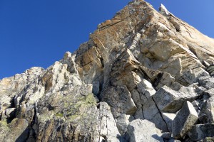 griffiger Granit - grosse Freude zum Klettern