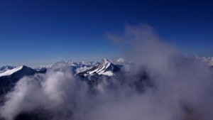 mäjestätisches Bietschhorn mit seinen 3934 Metern!