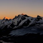 Panorama von Monte Rosa bis Klein Matterhorn